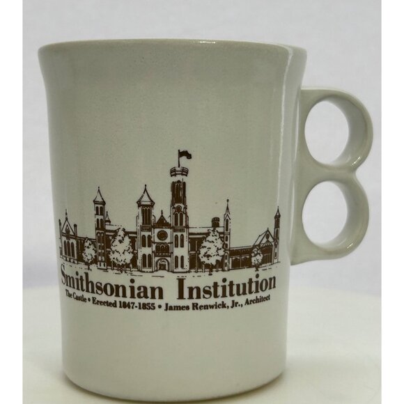 Bennington Potters Other - Smithsonian Institution Castle Mug Bennington Potters Vermont White 1340 DG VTG